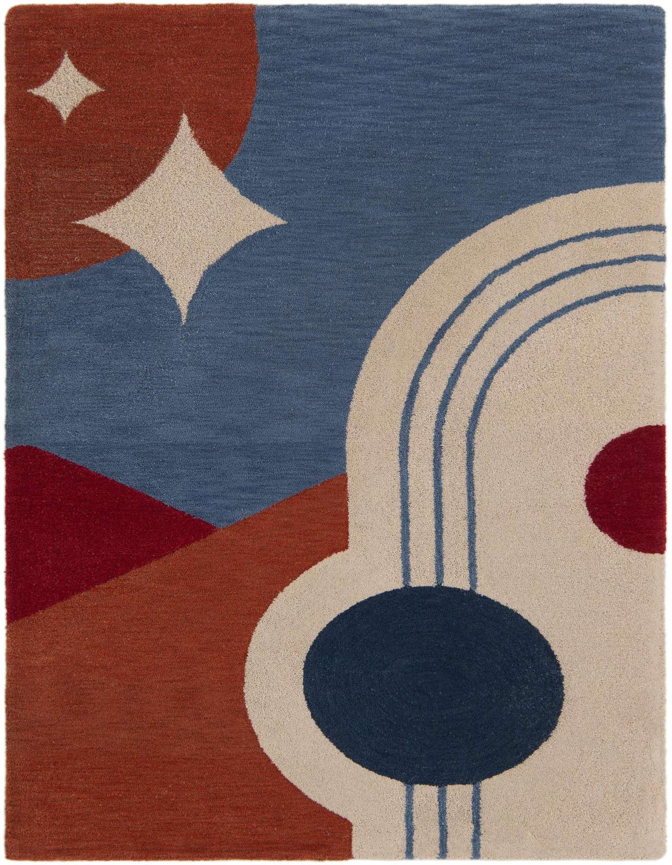 Primary image  4' 1 x 6' 1 Handtufted Wool Rug