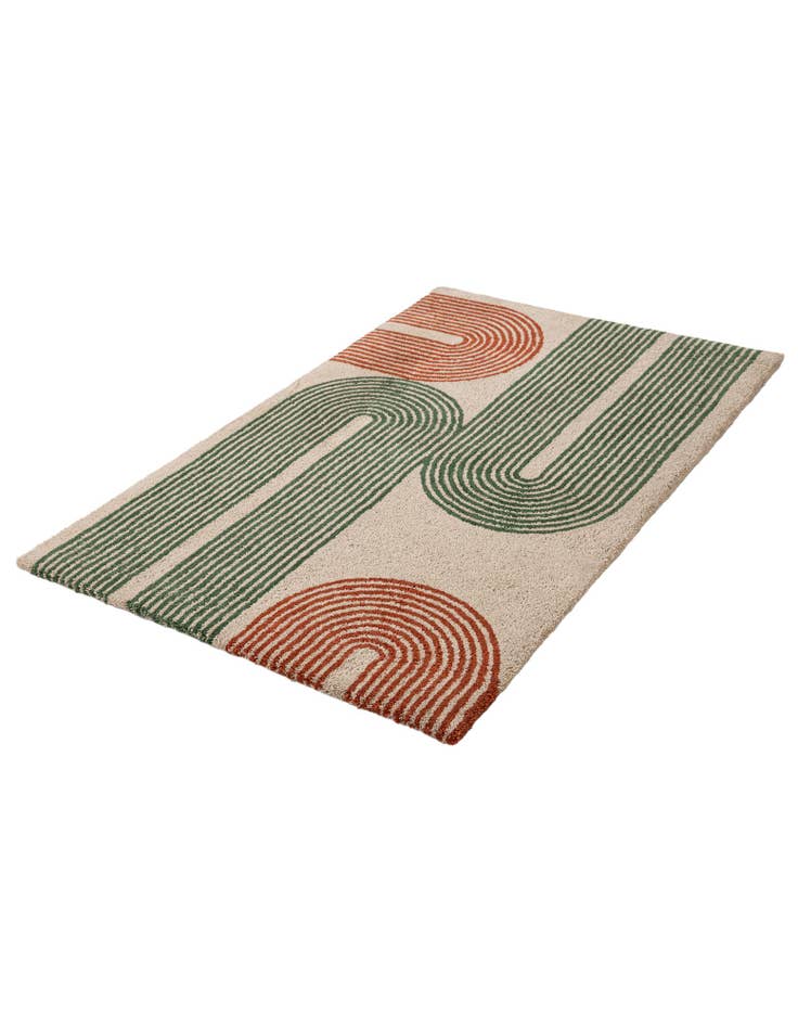 Detail image of  9' x 12' Handtufted Wool Rug