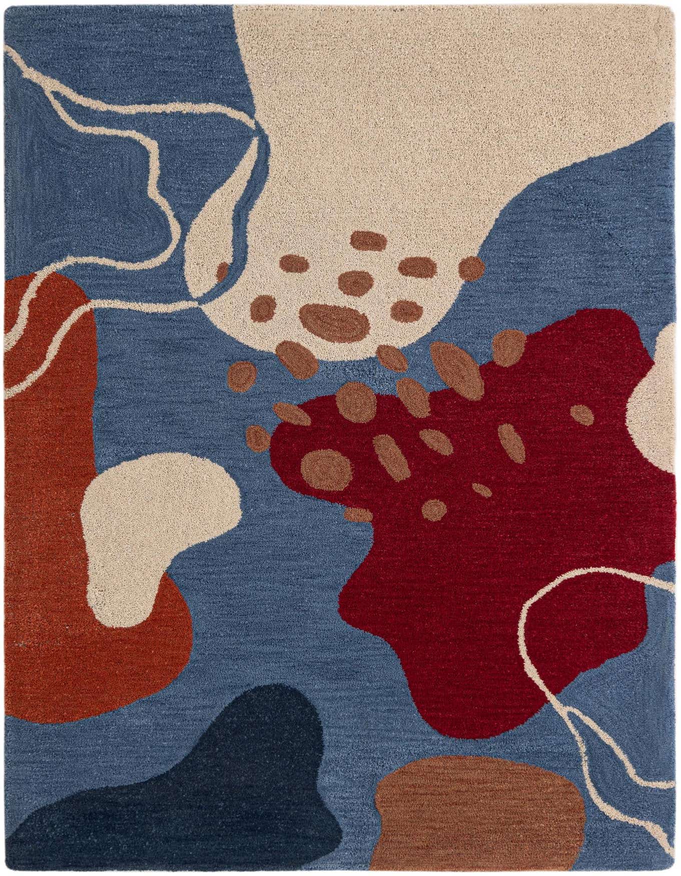 Primary image  7' 1 x 10' Handtufted Wool Rug