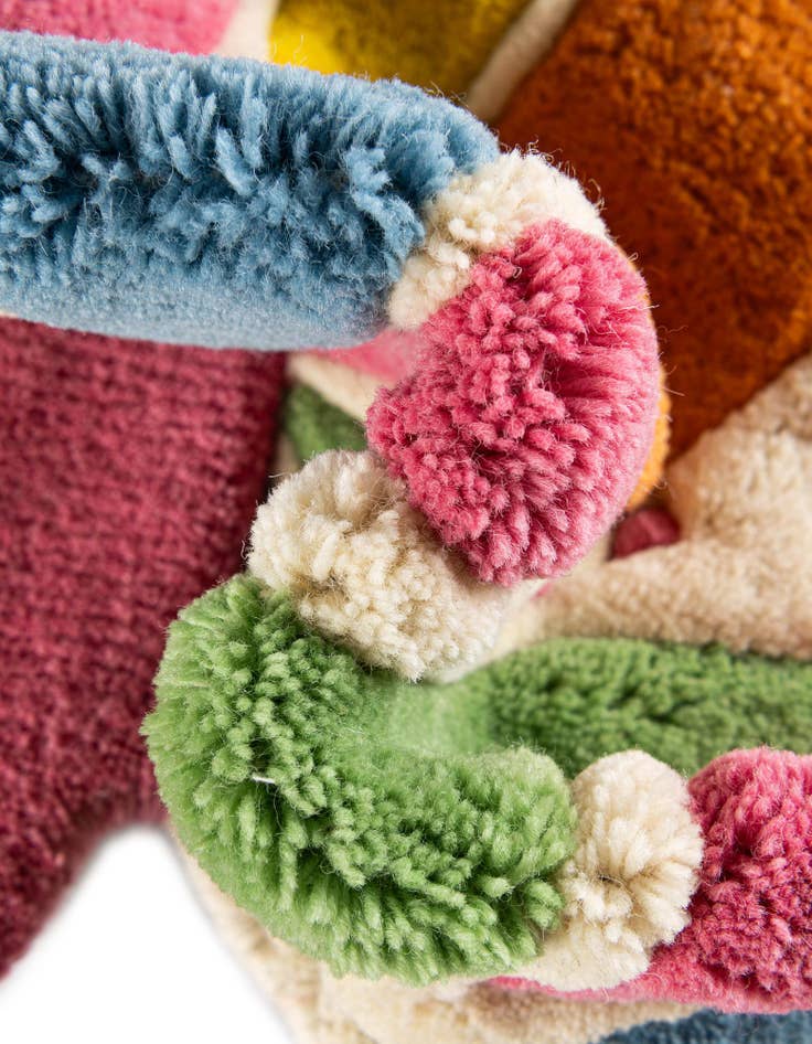 Detail image of  4' 1 x 6' 1 Happy Rugs Butterfly Wool