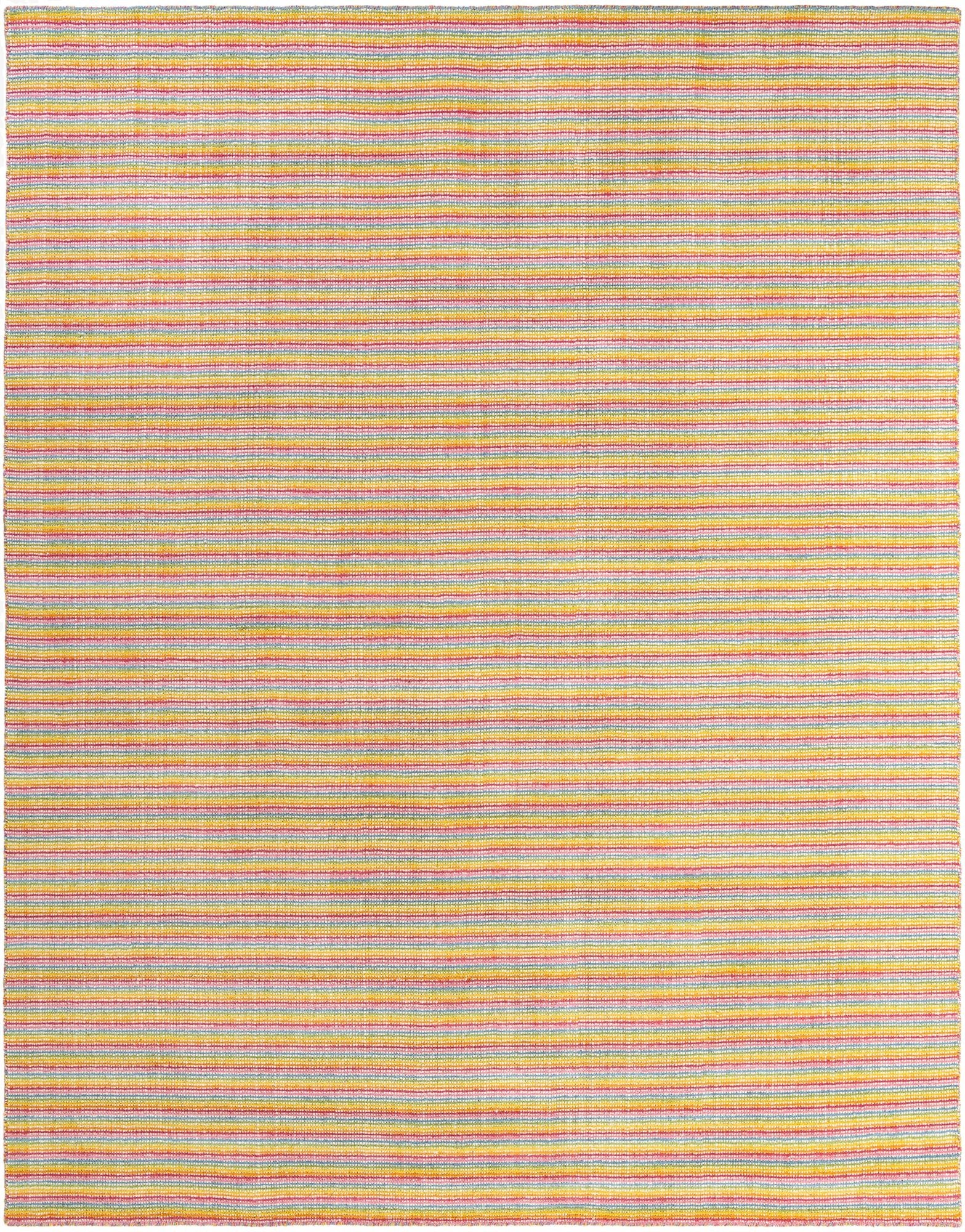  7' 10 x 10'  Hand Woven Happy Rugs Happy Home Wool