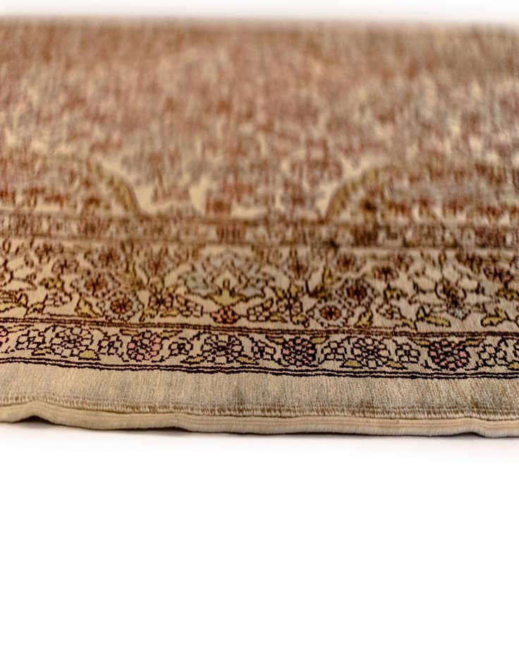 Detail image of  2' 5 x 3' 8 Hereke Silk Rug