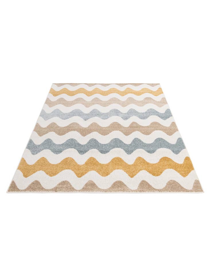 Detail image of  5' 3 x 7' 9 Hyacinth Rug