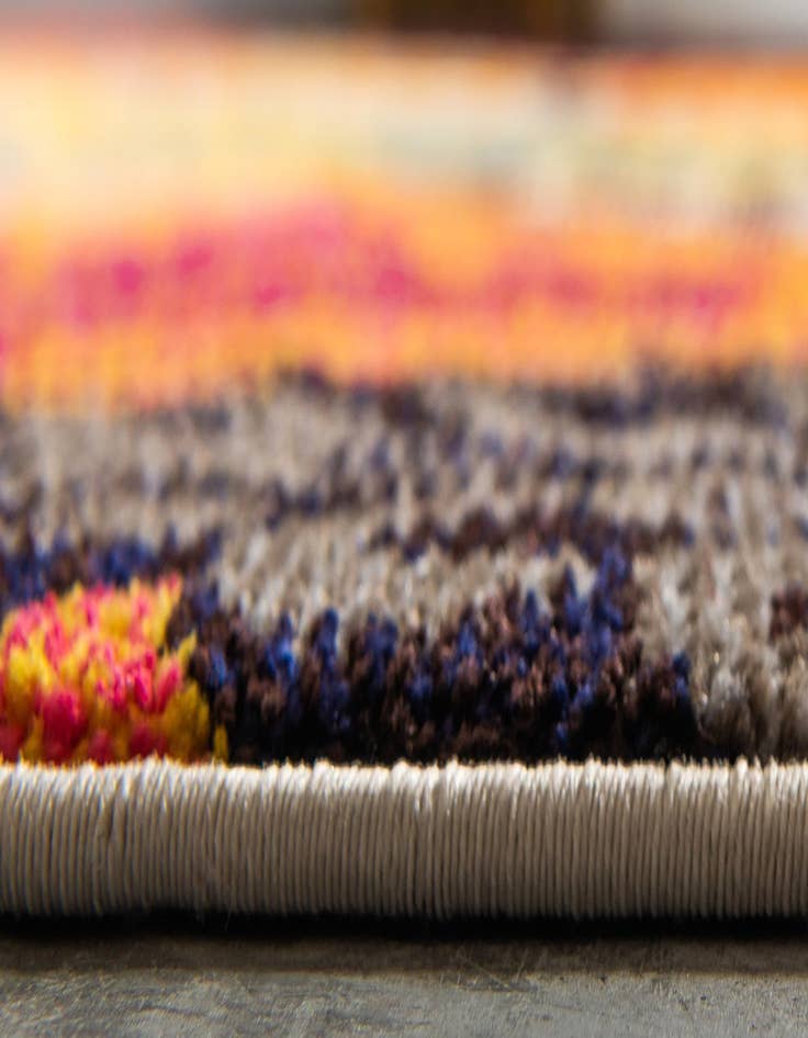 Detail image of  8' x 11'  Washable Hyacinth Rug