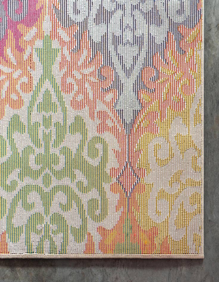 Detail image of  8' x 11'  Washable Hyacinth Rug