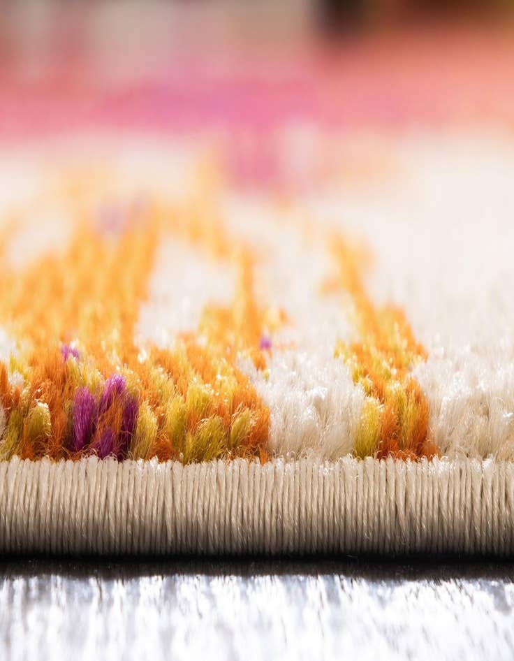 Detail image of  10' 6 x 16' 5  Washable Hyacinth Rug