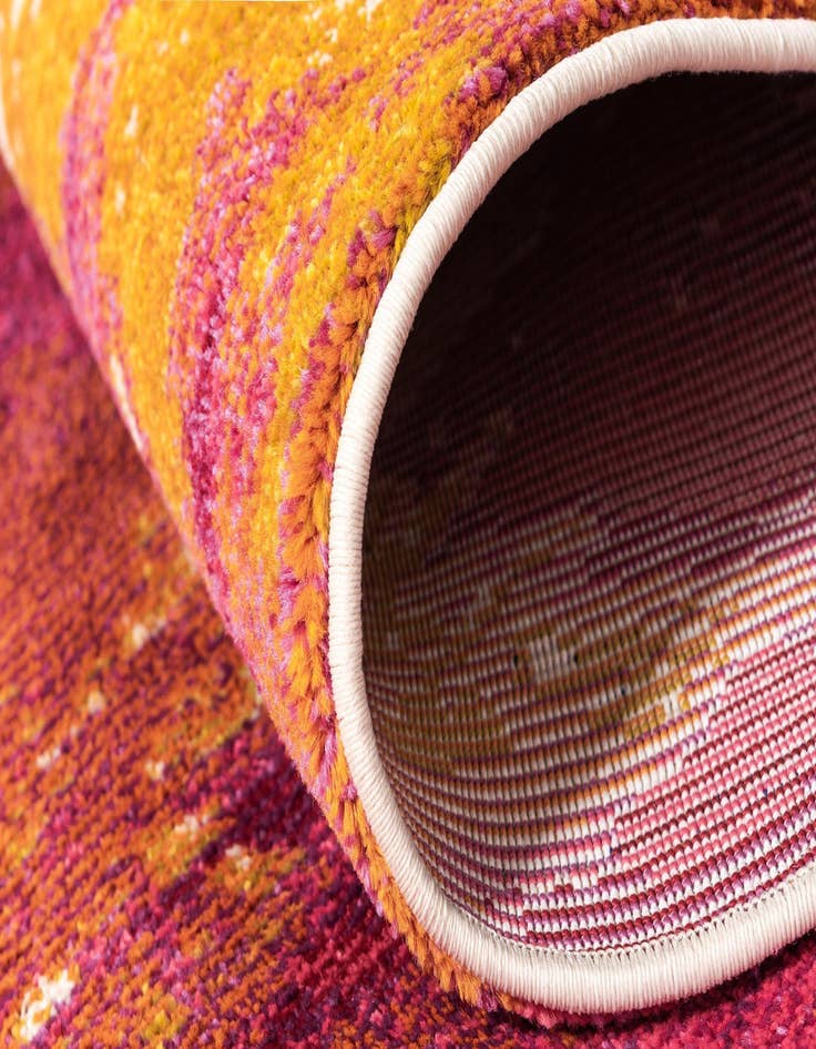 Detail image of  10' 6 x 16' 5  Washable Hyacinth Rug