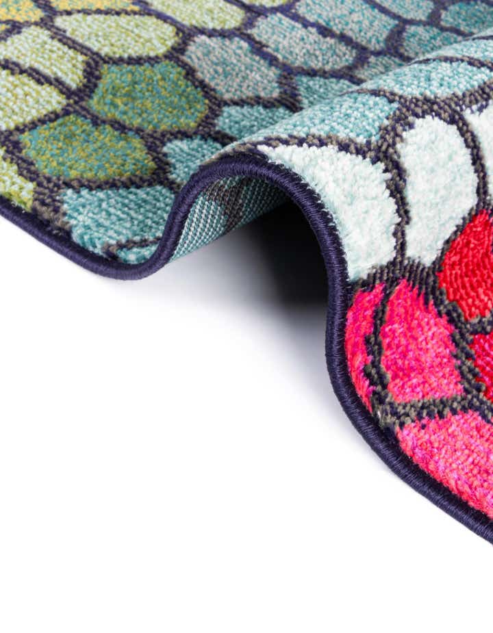 Multicolor 3' 3 x 5' 3 Hyacinth Rug | Rugs.com