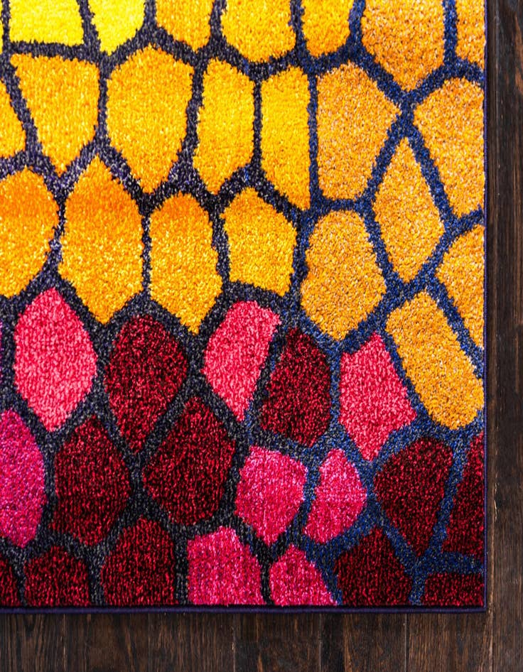 Detail image of  7' x 10'  Washable Hyacinth Rug