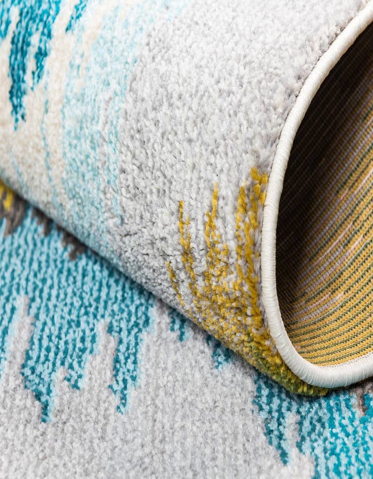 Detail image of  7' x 10'  Washable Hyacinth Rug