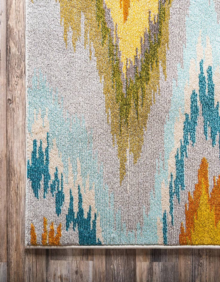 Detail image of  7' x 10'  Washable Hyacinth Rug