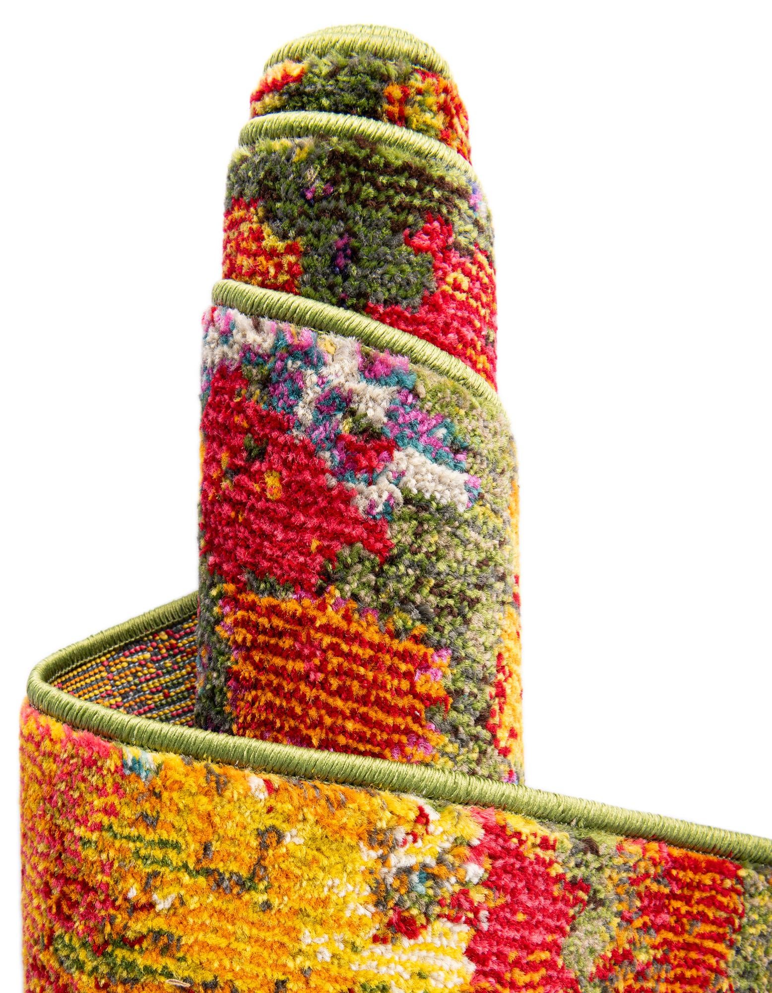 Multicolor 3' 3 x 5' 3 Hyacinth Rug | Rugs.com