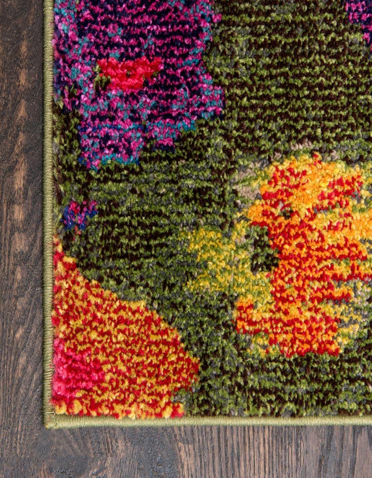 Detail image of  9' x 12' 2  Washable Hyacinth Rug