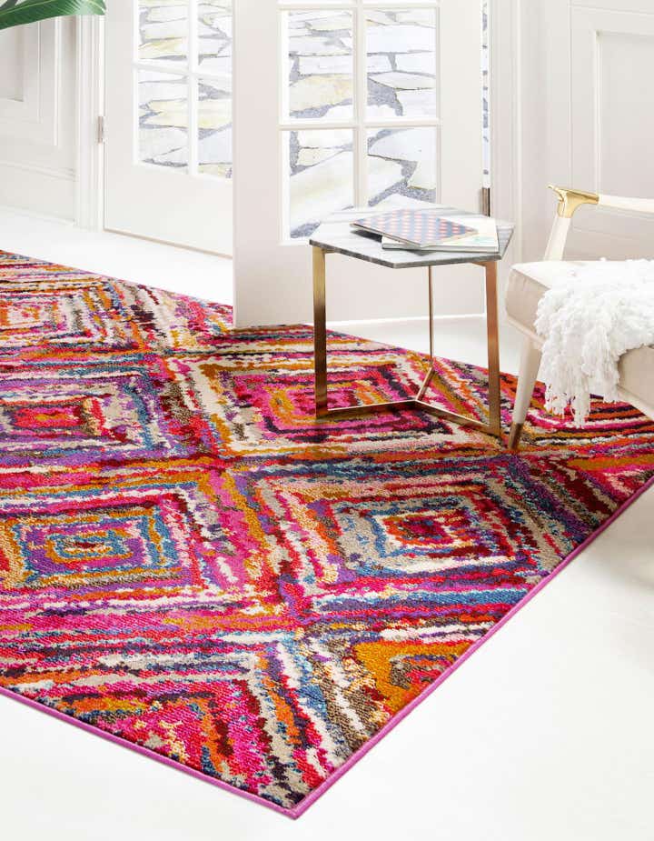 Multicolor 3' 3 x 5' 3 Washable Hyacinth Rug | Rugs.com