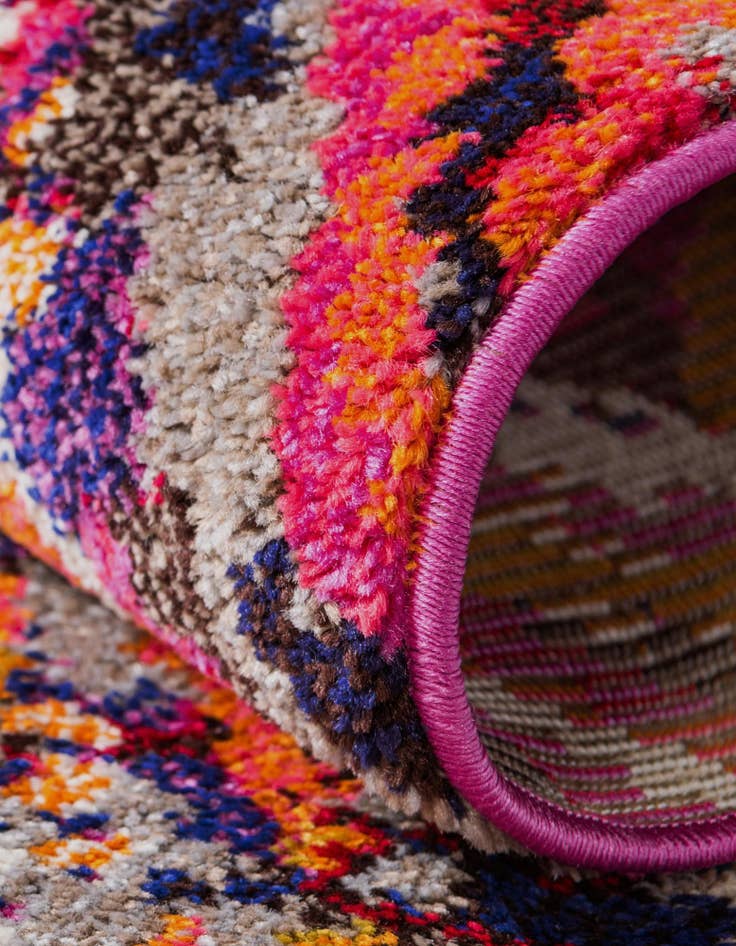 Detail image of  3' 3 x 5' 3  Washable Hyacinth Rug