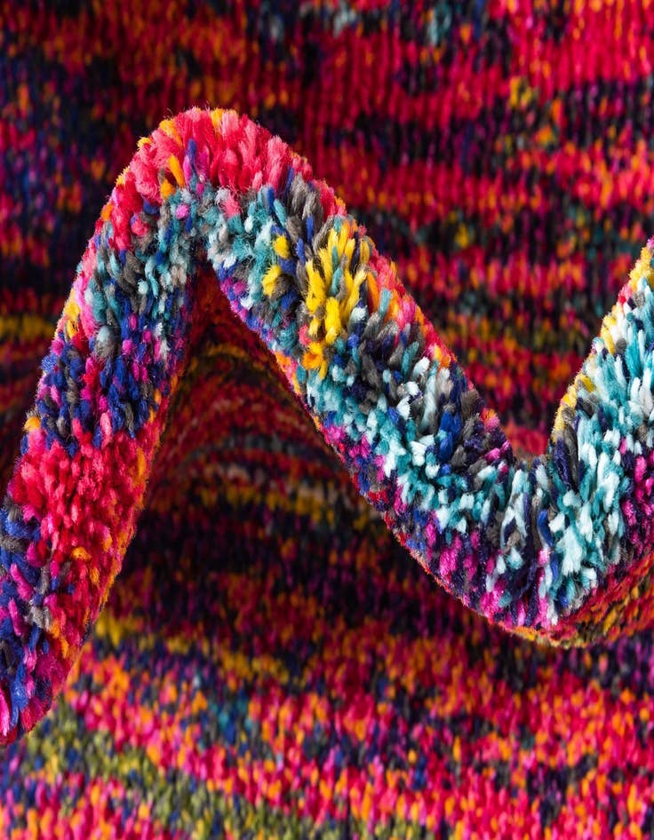 Detail image of 7' x 10' Washable Hyacinth Rug