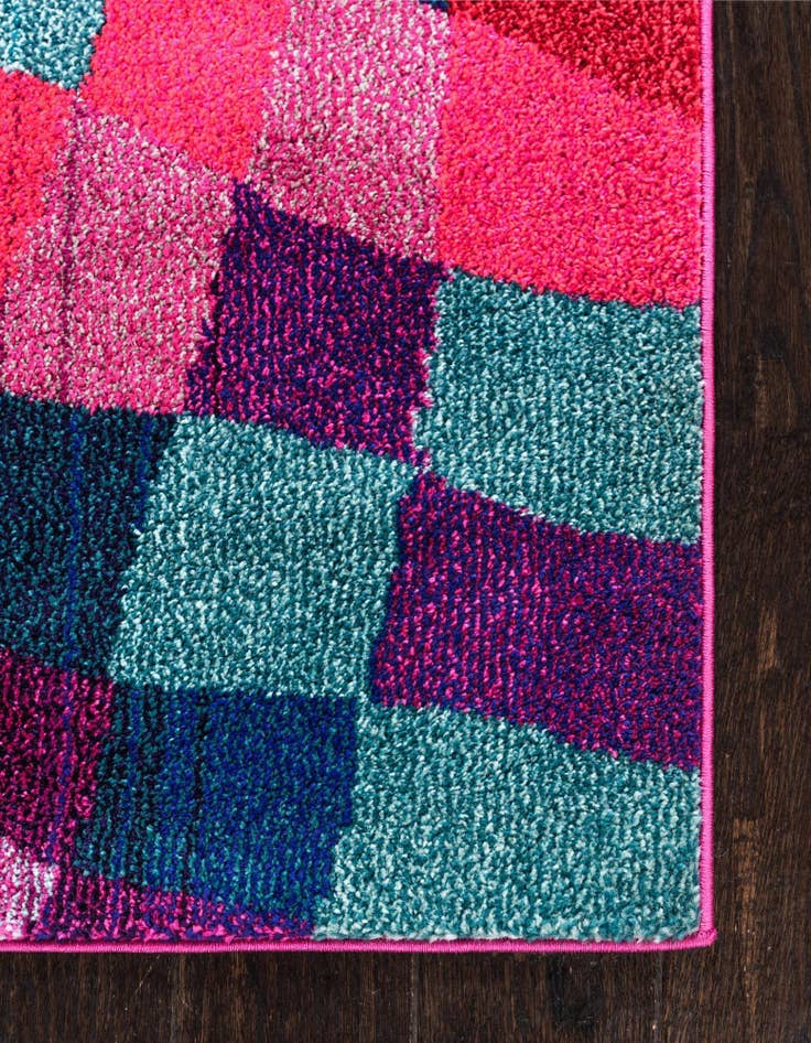 Detail image of  3' 3 x 5' 3  Washable Hyacinth Rug