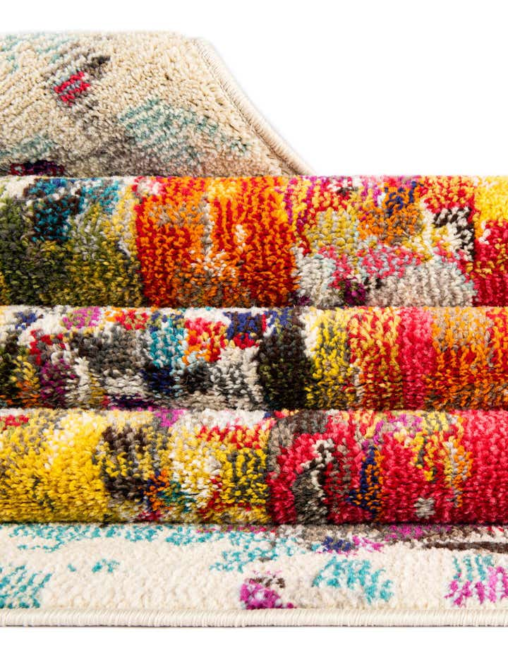 Multicolor 5' x 8' Hyacinth Rug | Rugs.com