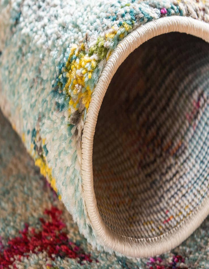 Detail image of  10' 6 x 16' 5  Washable Hyacinth Rug