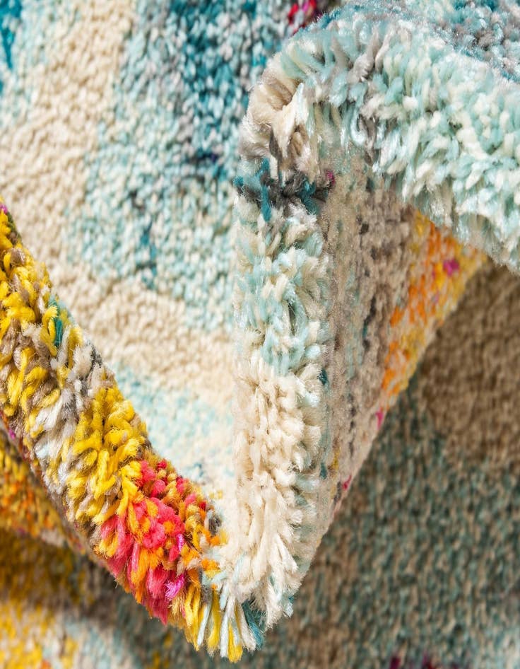 Detail image of  10' 6 x 16' 5  Washable Hyacinth Rug