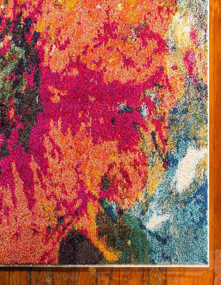 Detail image of  10' 6 x 16' 5  Washable Hyacinth Rug