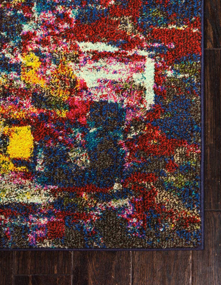 Detail image of  7' x 10'  Washable Hyacinth Rug