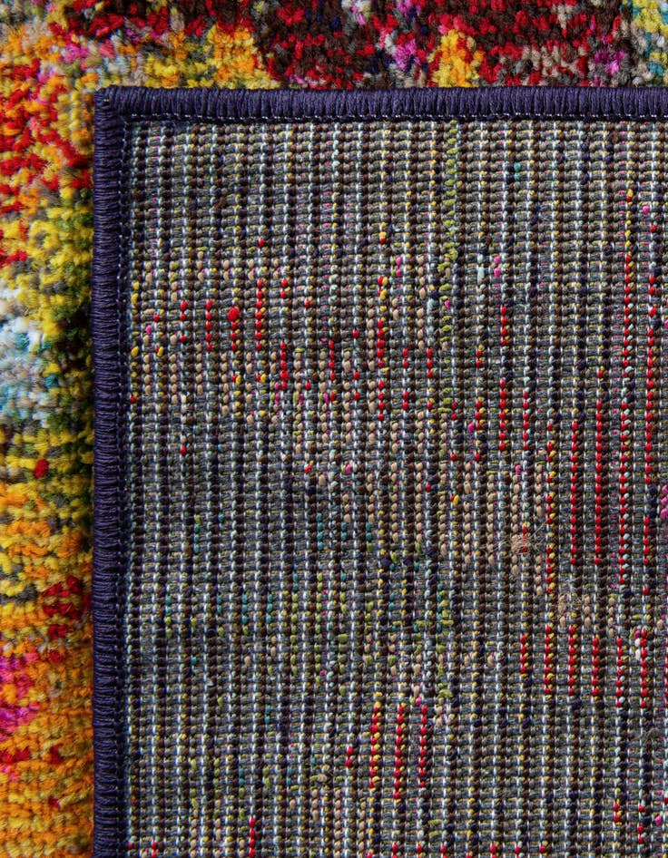 Detail image of  7' x 10'  Washable Hyacinth Rug