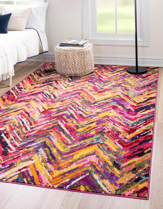 Multicolor 3' 3 x 5' 3 Hyacinth Rug | Rugs.com