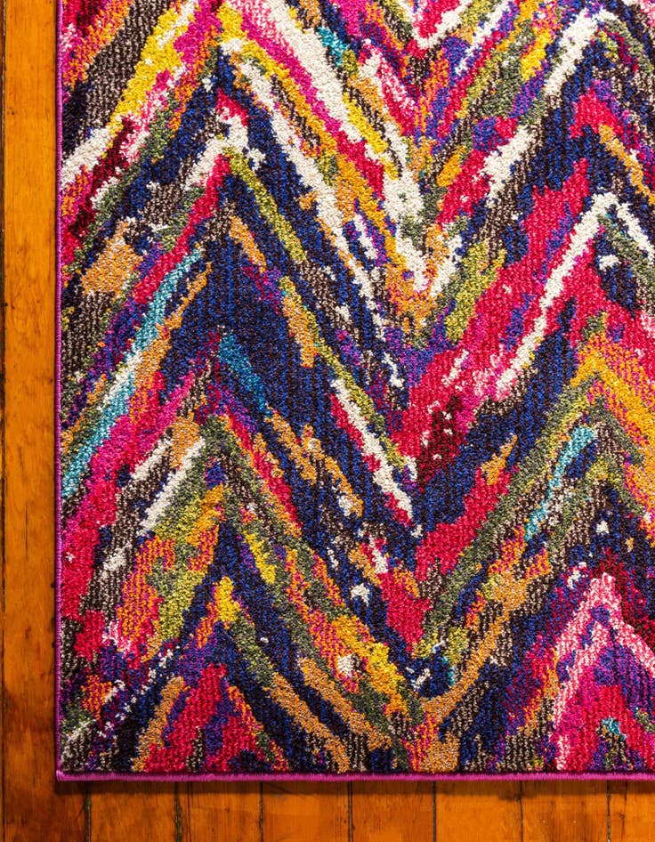 Detail image of  10' 6 x 16' 5  Washable Hyacinth Rug