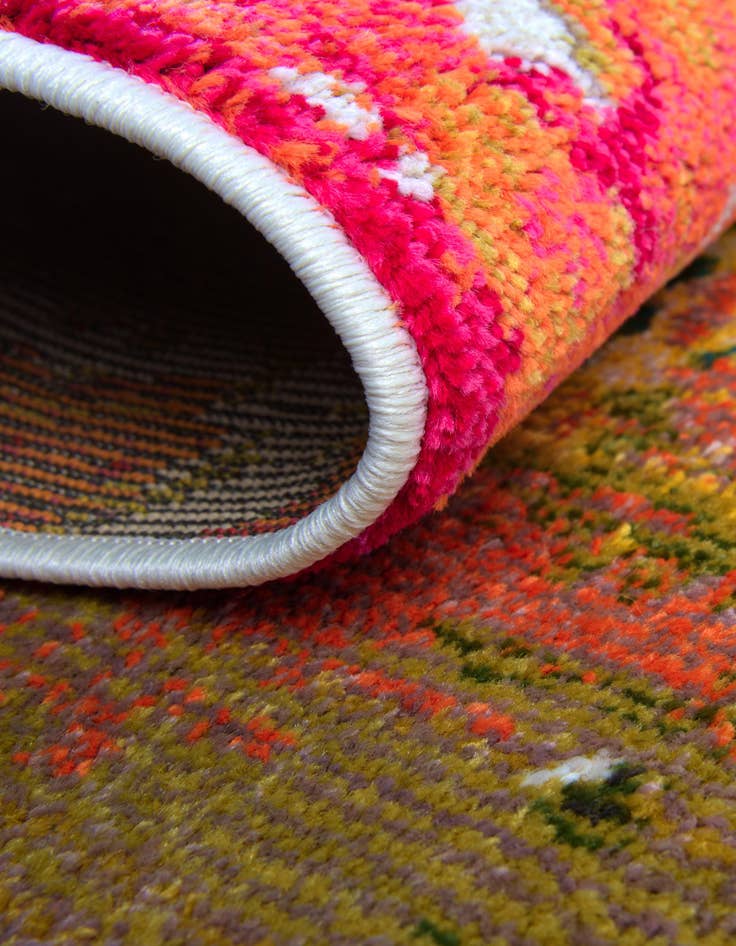 Detail image of  7' x 10'  Washable Hyacinth Rug