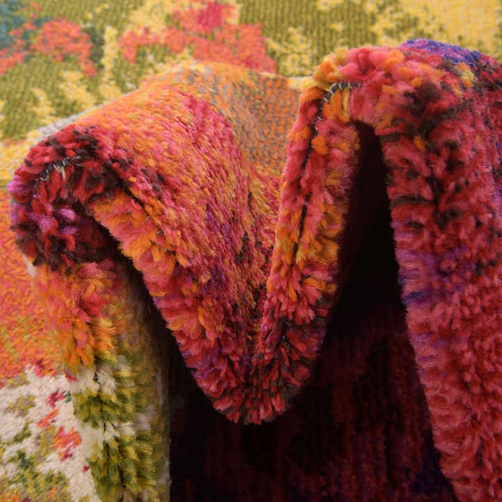 Multicolor 5' x 8' Hyacinth Rug | Rugs.com