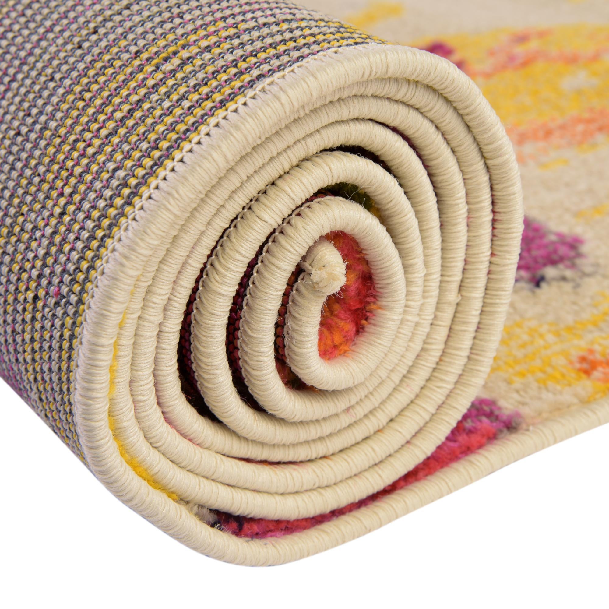 Multicolor 5' x 8' Hyacinth Rug | Rugs.com