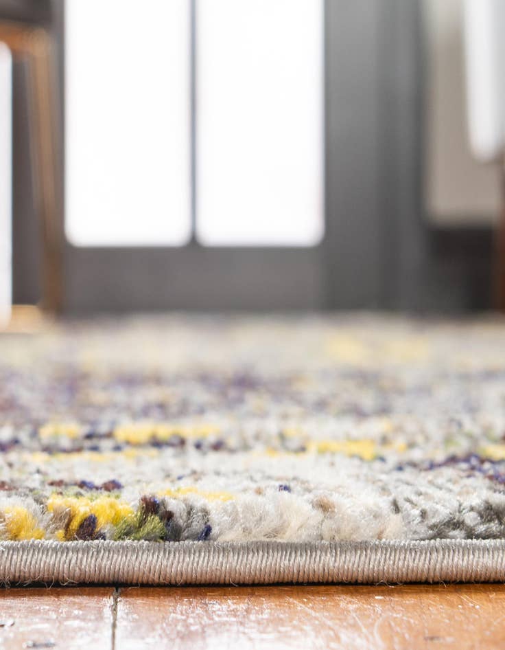 Detail image of  7' x 10'  Washable Hyacinth Rug
