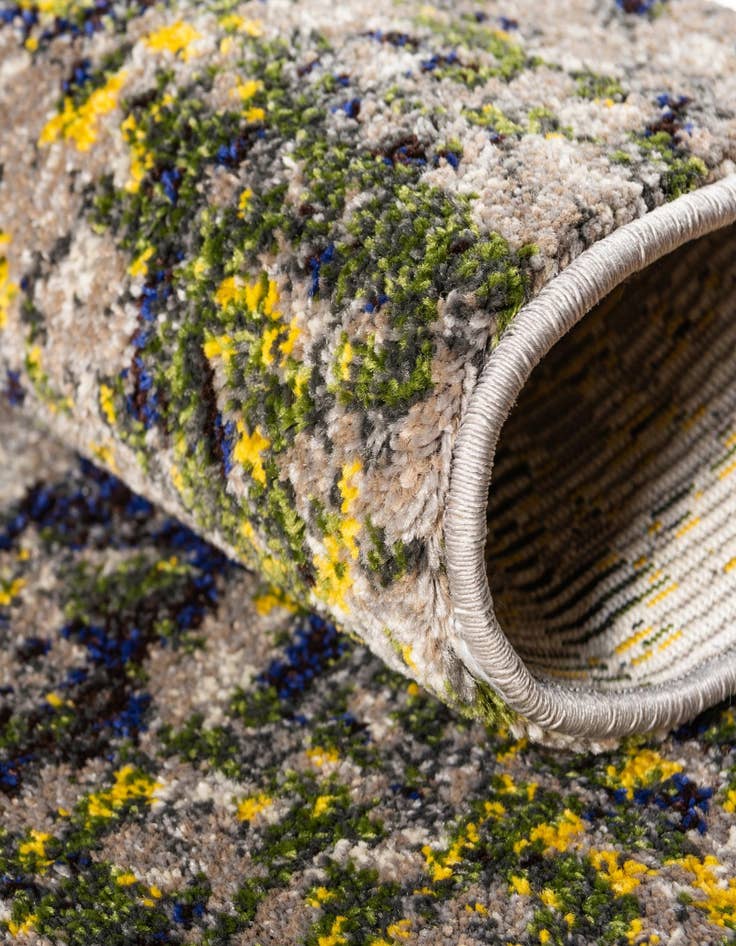 Detail image of  7' x 10'  Washable Hyacinth Rug