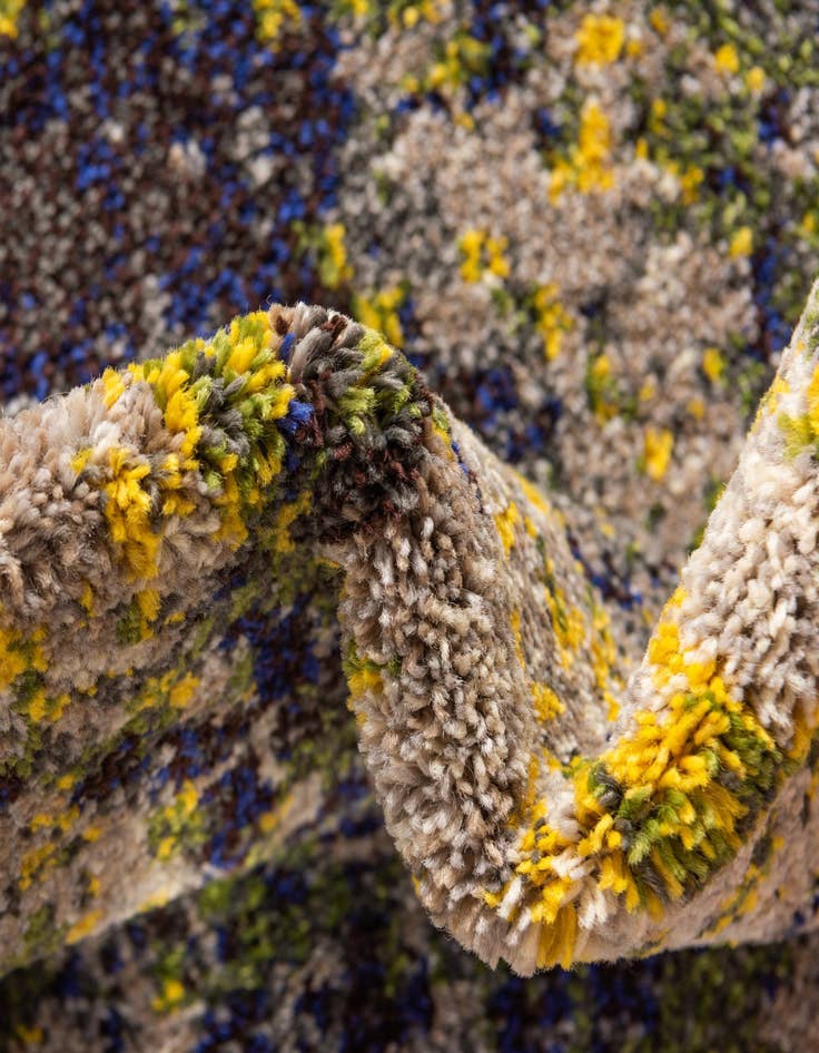 Detail image of  7' x 10'  Washable Hyacinth Rug