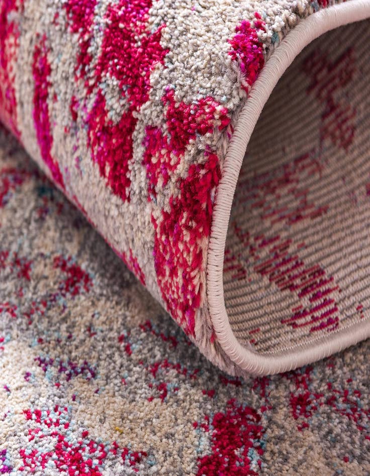 Detail image of  7' x 10'  Washable Hyacinth Rug