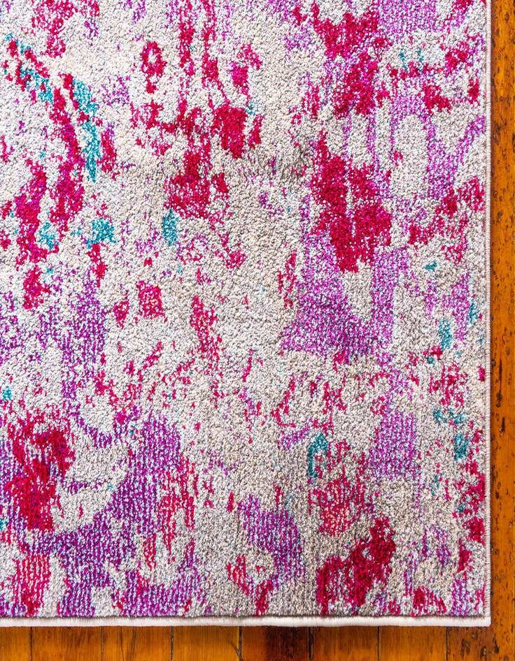 Detail image of  7' x 10'  Washable Hyacinth Rug