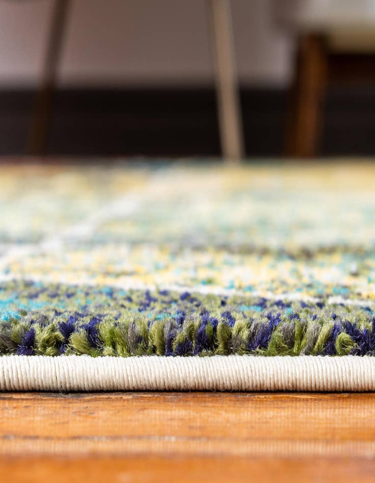 Detail image of  9' x 12' 2  Washable Hyacinth Rug