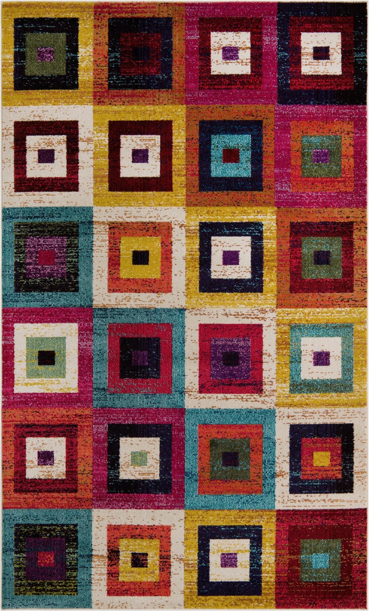  5' x 8'  Washable Hyacinth Rug