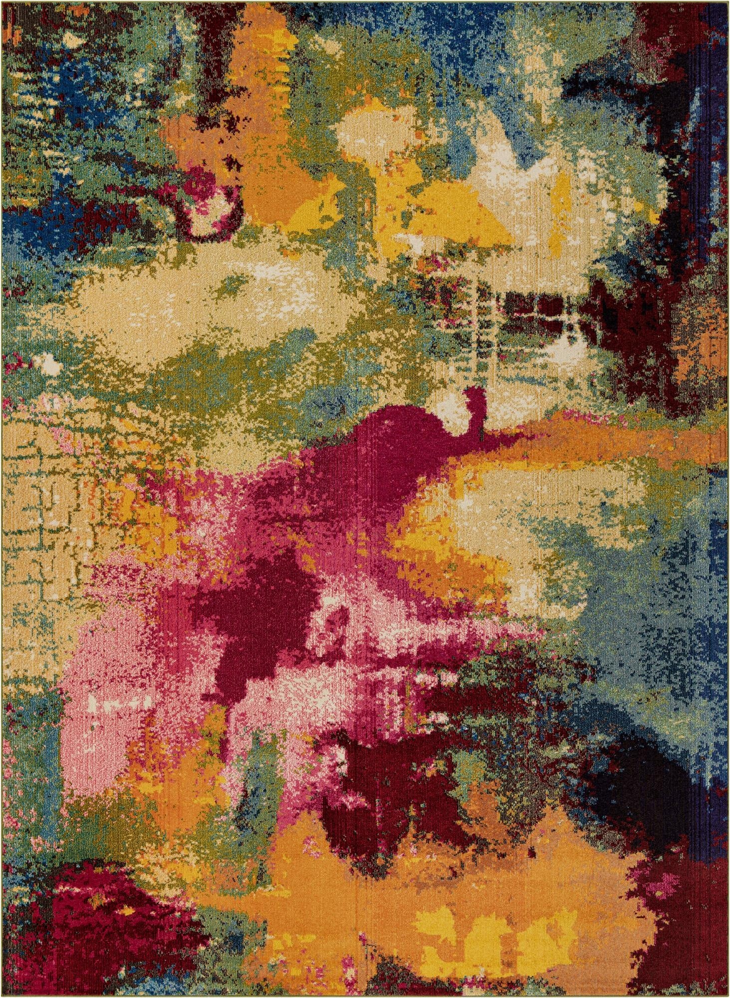  10' x 13'  Washable Hyacinth Rug