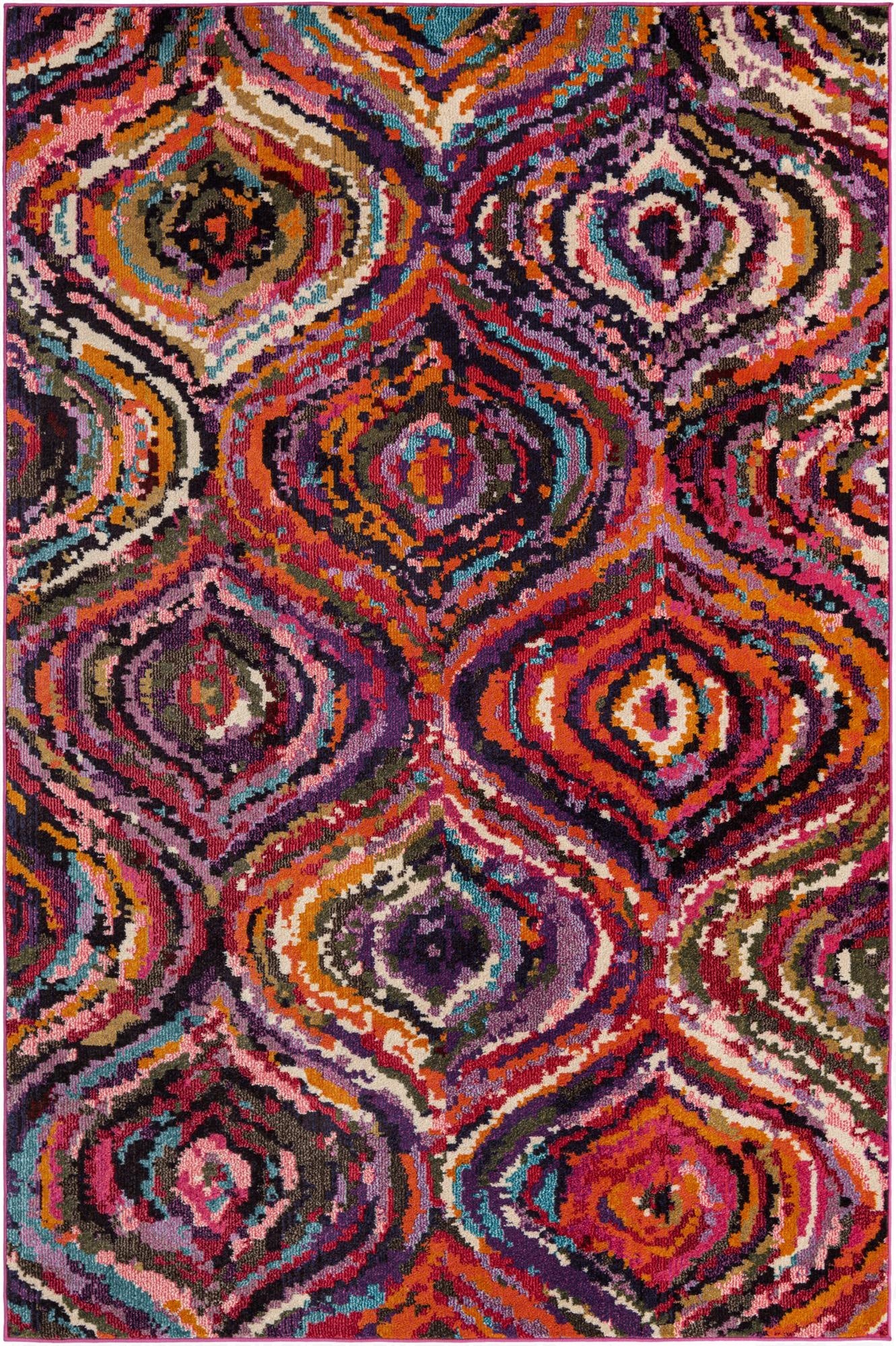  6' x 9'  Washable Hyacinth Rug