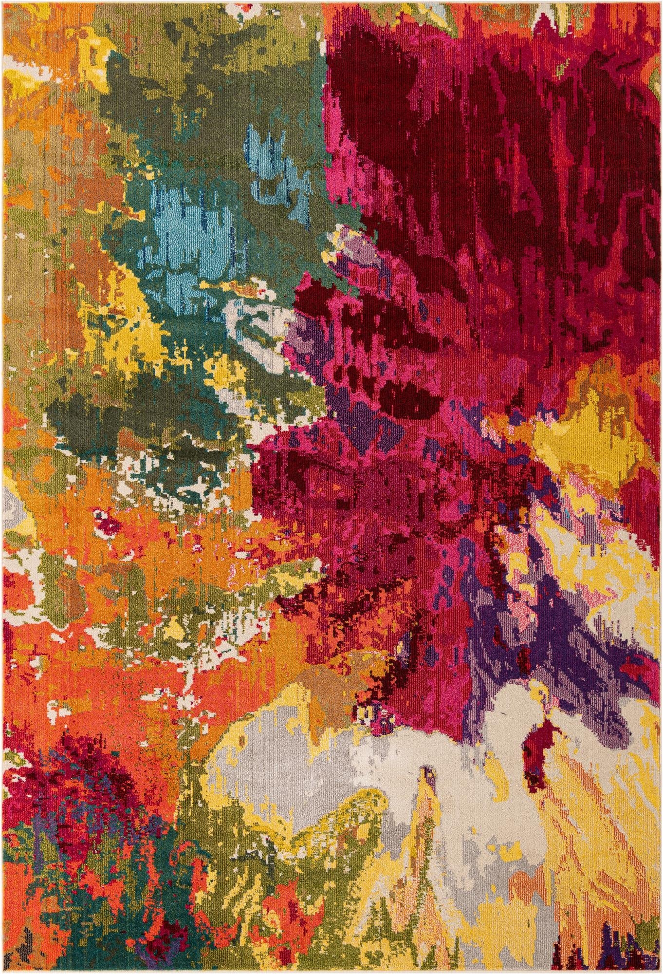  7' x 10'  Washable Hyacinth Rug