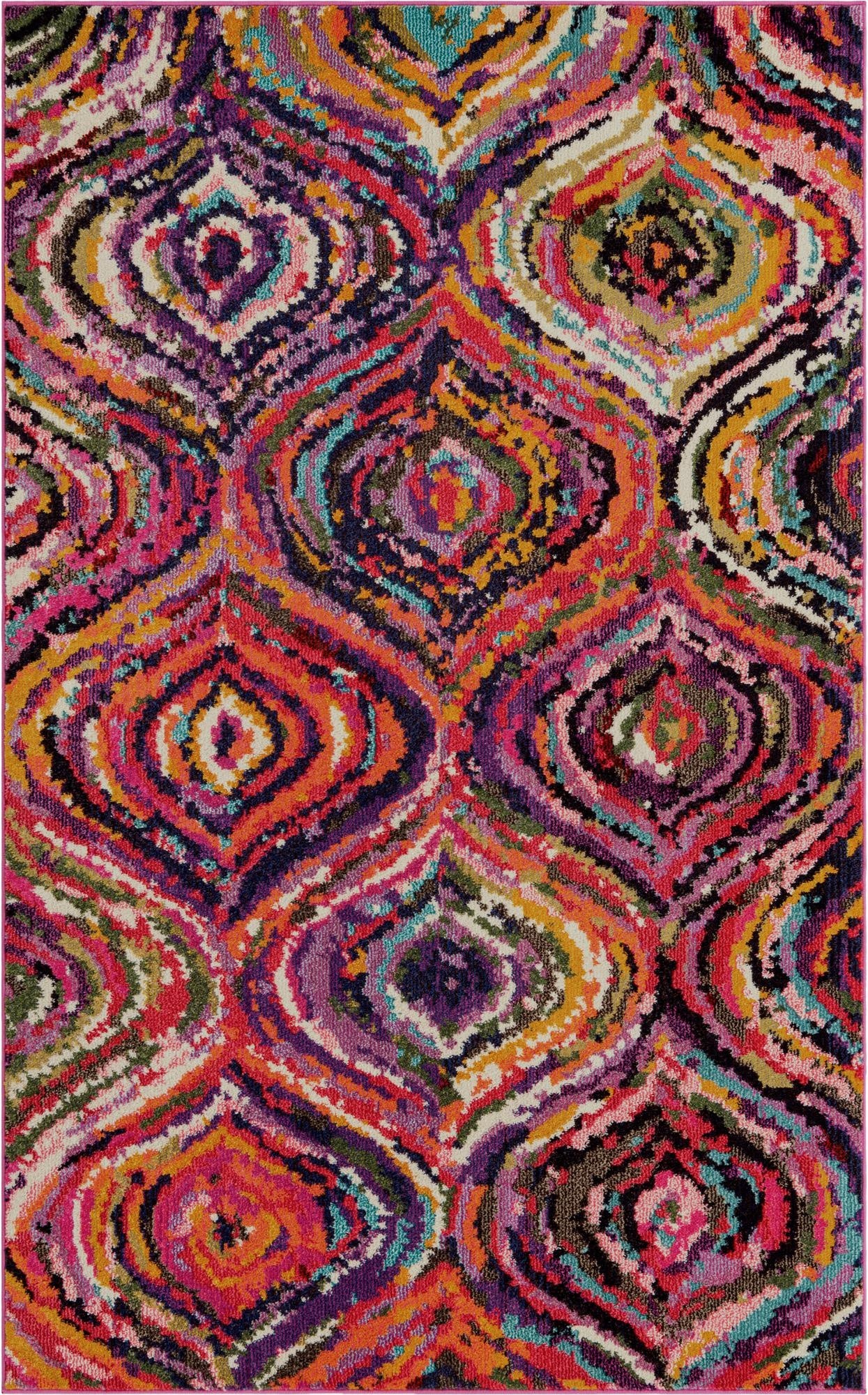  5' x 8'  Washable Hyacinth Rug