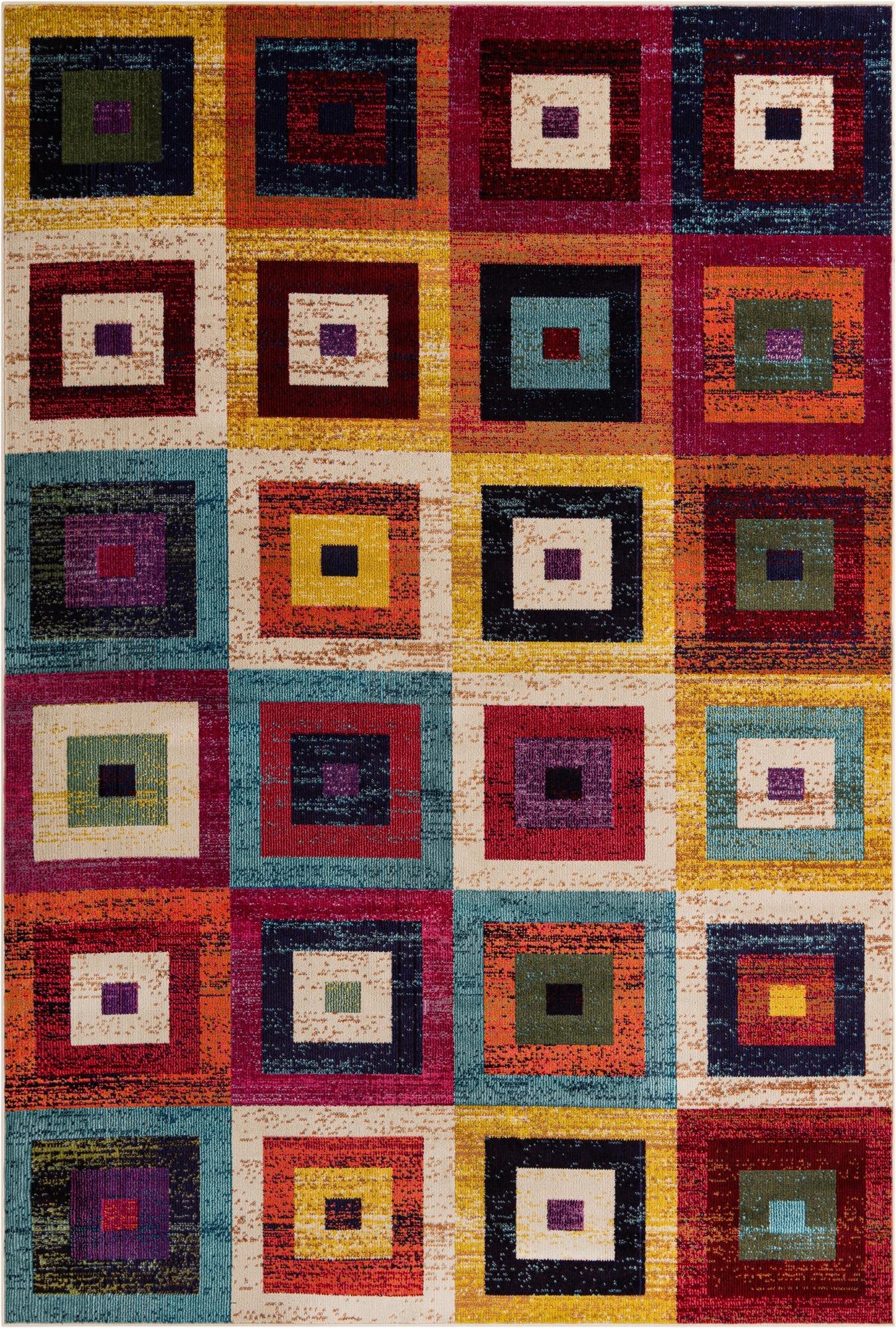  7' x 10'  Washable Hyacinth Rug