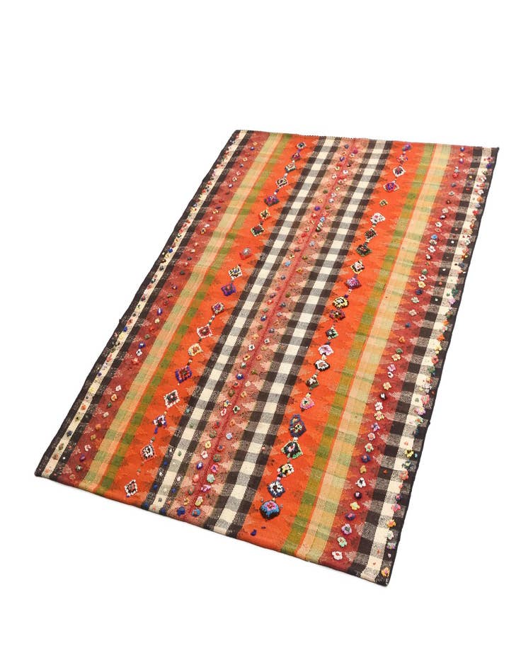 Detail image of  5' 5 x 6' 8 Jajim Rug