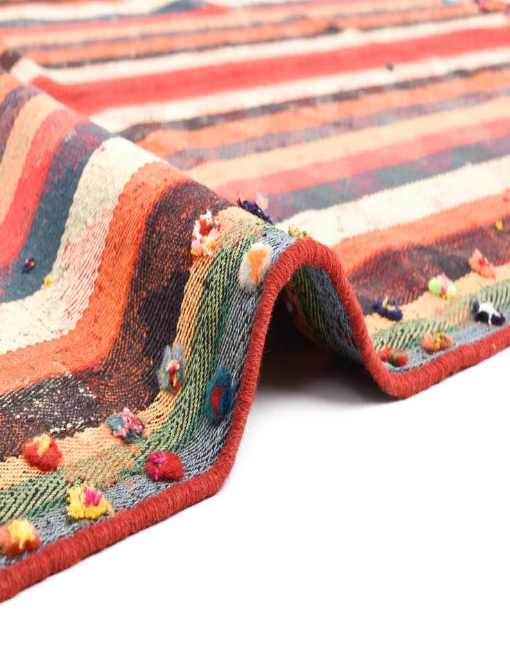 Detail image of  4' 6 x 7' 3 Jajim Rug