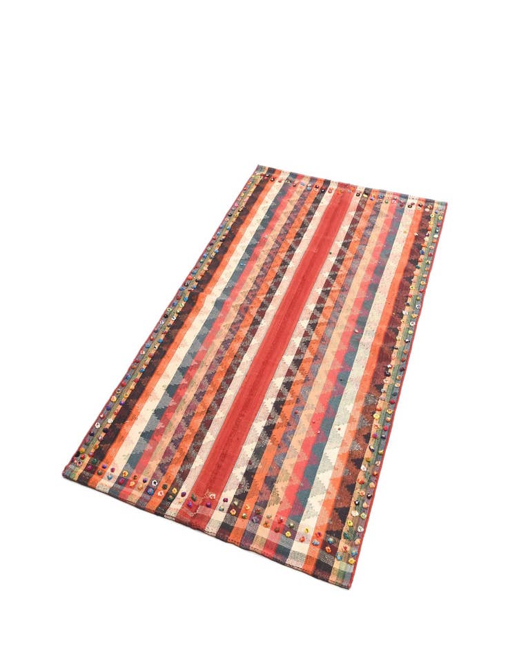 Detail image of  4' 6 x 7' 3 Jajim Rug