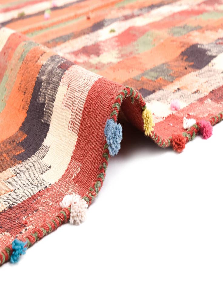 Detail image of  4' 7 x 5' 10 Jajim Rug