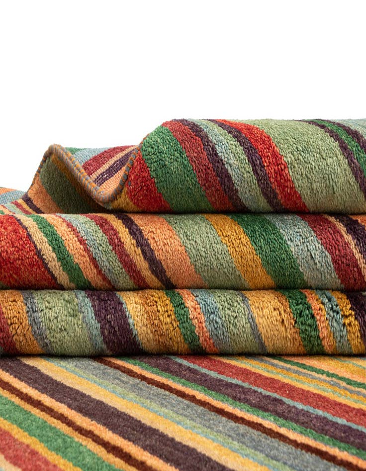 Detail image of  5' 5 x 8' Juma Wool Rug