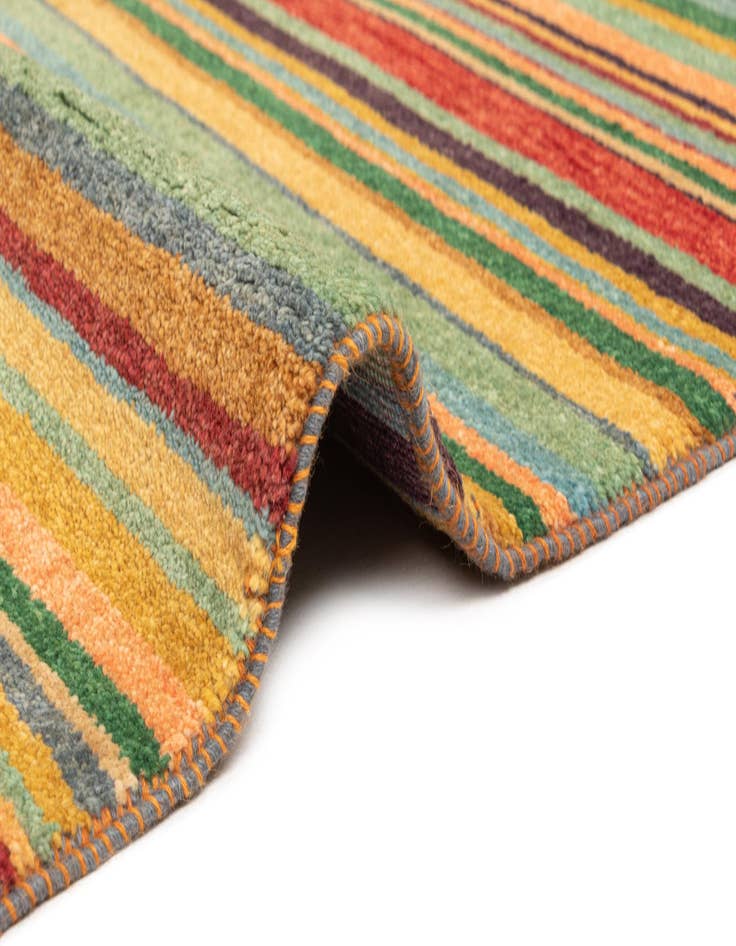 Detail image of  5' 5 x 8' Juma Wool Rug